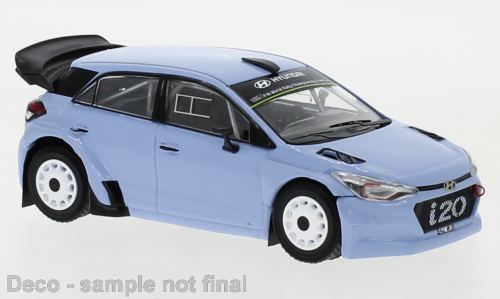 Hyundai i20 WRC Testfahrzeug 2016 Paddon/Sordo - 1:43